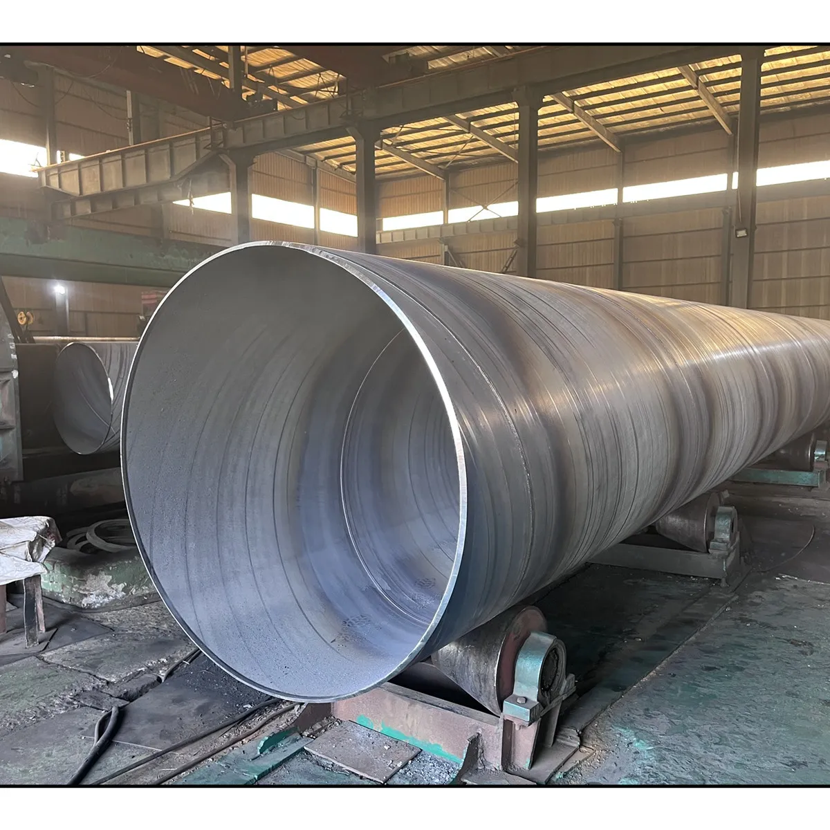 Spiral welded  pipe For Oil Pipeline Construction/spiral steel pipe